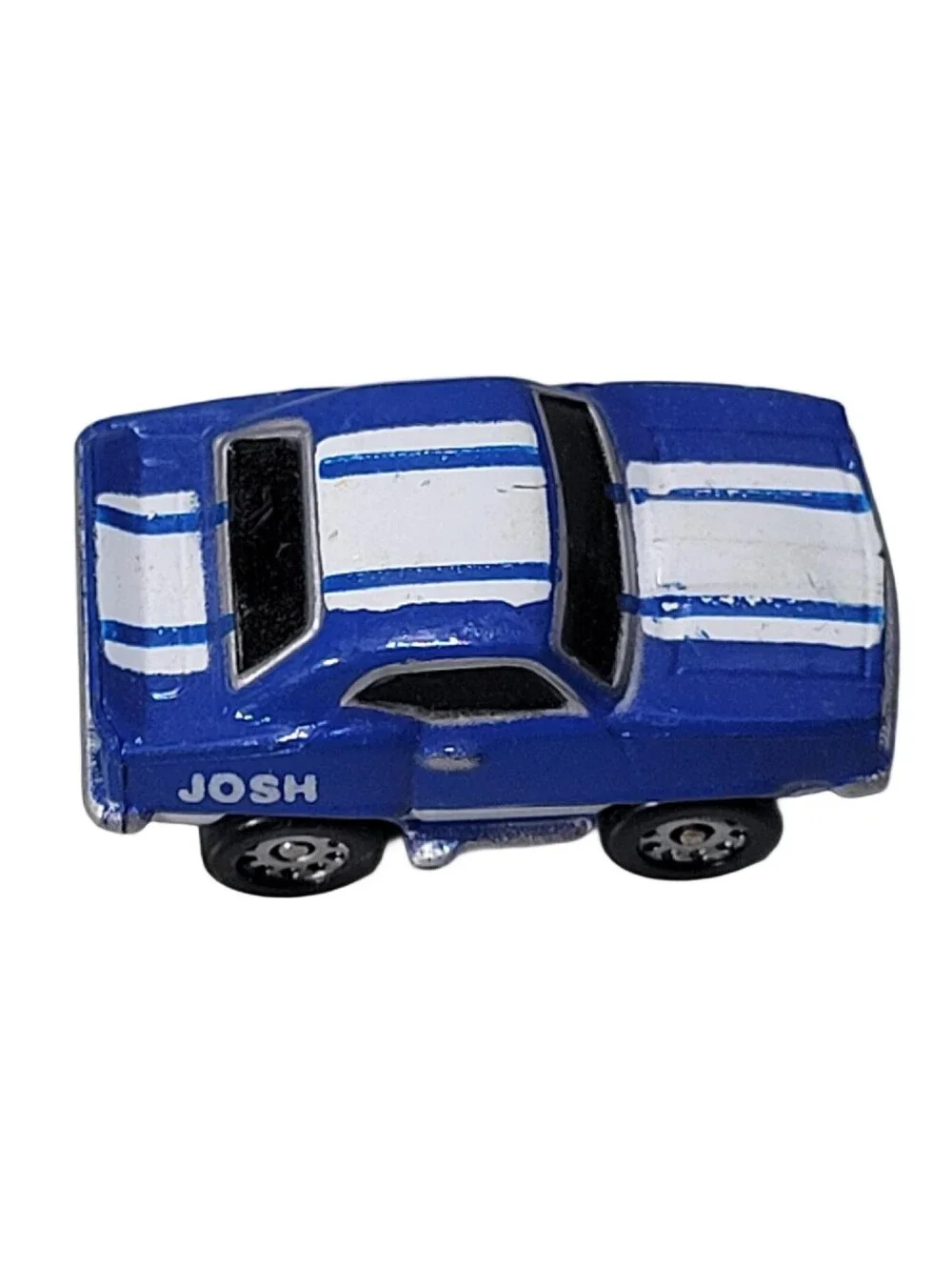 Micro Machines 1969 Chevy Camaro Blue White Stripe JOSH 1986 Galoob